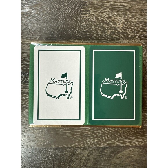 Masters Other - Masters Golf Playing Cards Sealed Package of 2 Decks Of Cards NEW